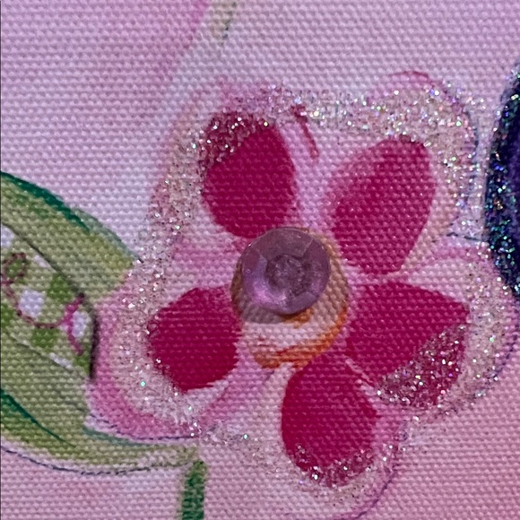 Beautiful 3 Butterflies Canvass Wall Art - Picture 10 of 11